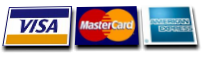 Visa, Mastercard, Amex